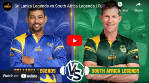 Sri Lanka Legends vs South Africa Legends
