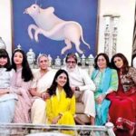 Big B with his family