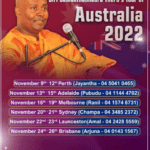 Sri Samanthabaddra thero's Tour Of Australia 2022