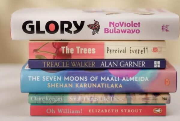 six shortlisted books