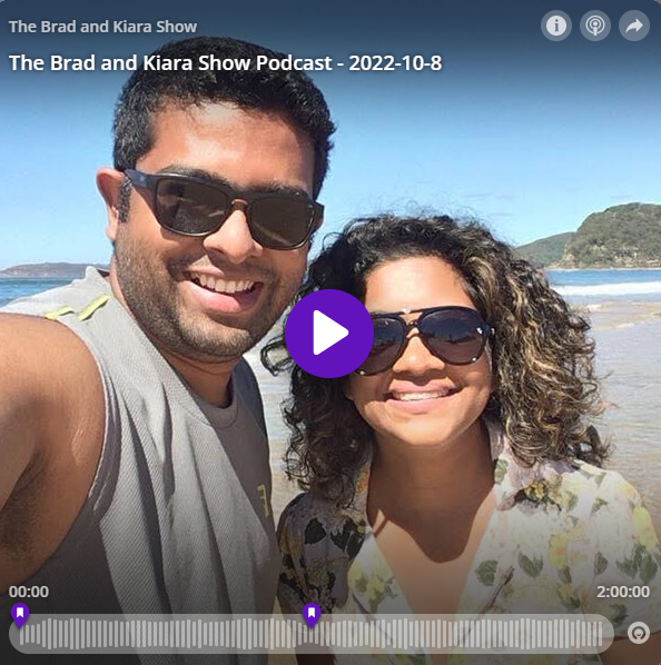 The Brad and Kiara Show Podcast - 2022-10-8