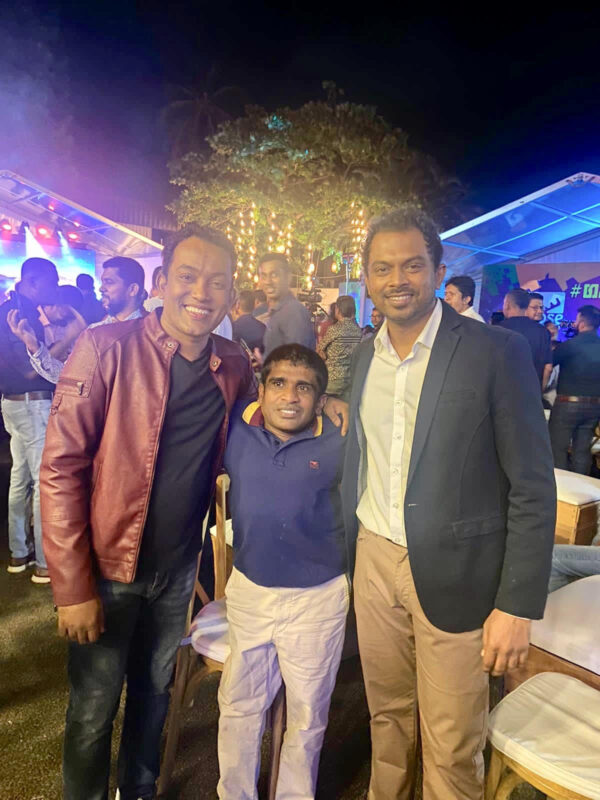 Gayan senanayake with Bathiya and Santhush - elanka