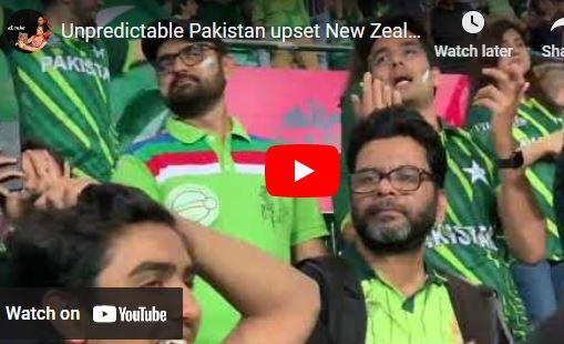 Unpredictable Pakistan upset New Zealand applecart. BY TREVINE RODRIGO IN MELBOURNE