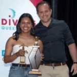Teesha Manage Wins the Diver of the Year Queensland Award