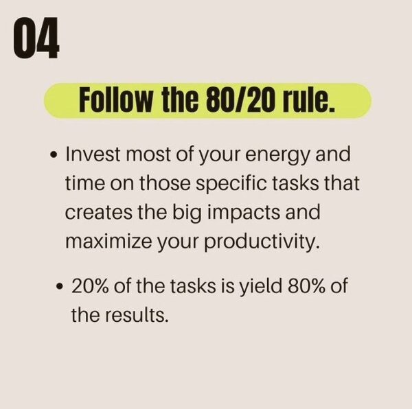 5 habits that can fix 80% of your problems