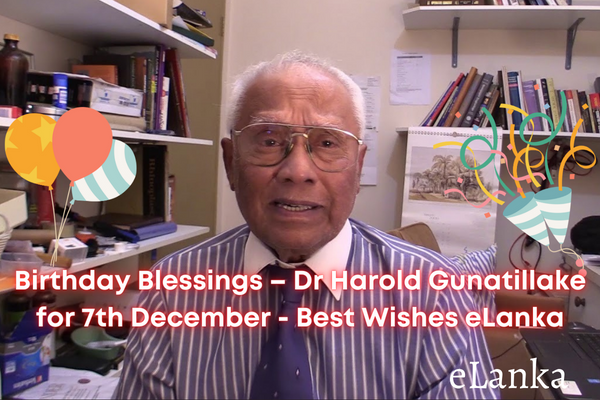 Dr Harold Gunatillake