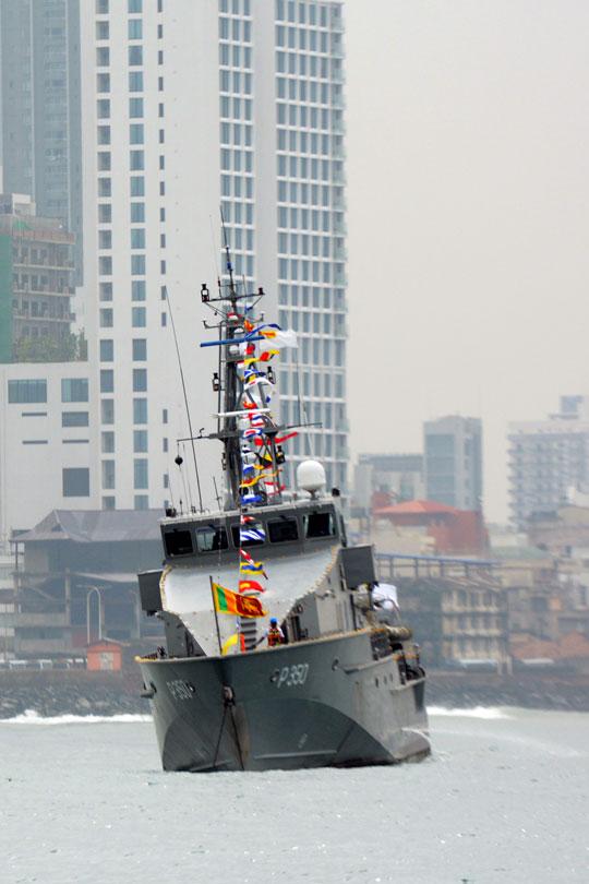 SL Navy's ships