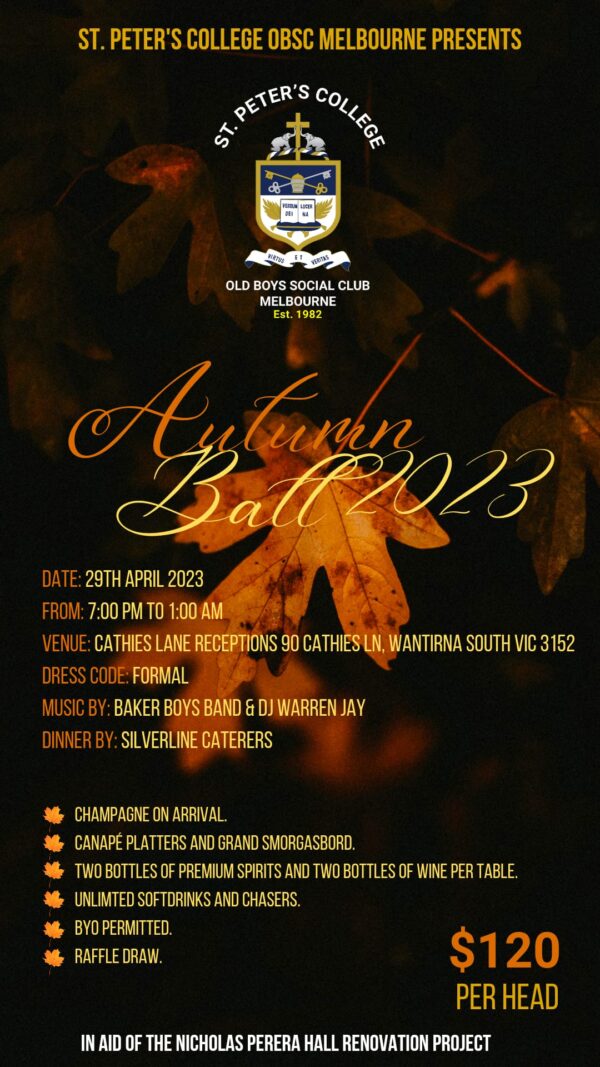 SPC OBSC Melbourne Autumn Ball 2023