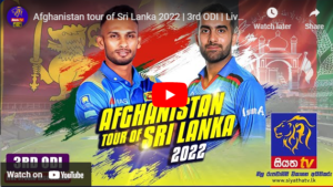 Sri Lanka vs Afghanistan