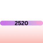 The number 2520