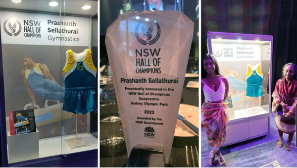 Prashanth Sellathurai is inducted into the NSW Hall of Champions