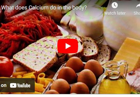 What does Calcium do in the body? - By Harold Gunatillake