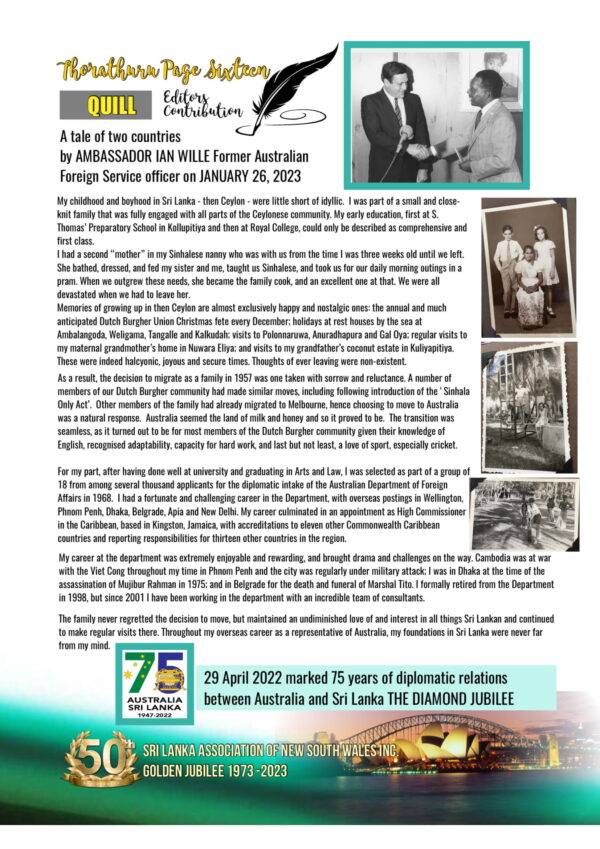 Thorathuru Newsletter eLanka