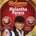Walawwa Presents a Singing Sensation From Sri Lanka Melantha Perera Of Mirage Fame - 24th February (Friday)2023 -