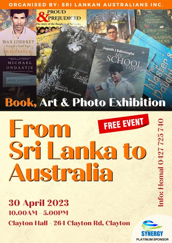 Books, Art & Photography Exhibition- 30th April 2023
