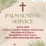PALM SUNDAY SERVICE - April 2, 2023 - 4.30 p.m.