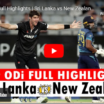 Sri Lanka vs New Zealand