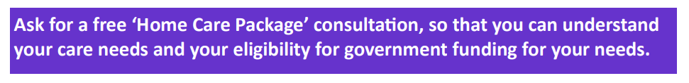 BOOST CARE - find out if your loved one is eligible for government funded home care services in their own home – Sydney & Melbourne - elanka
