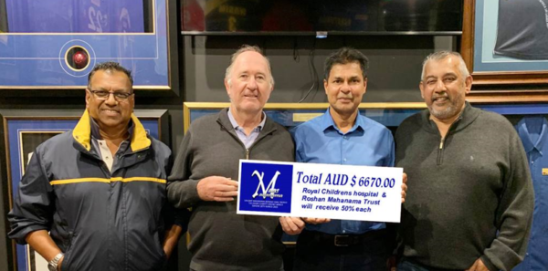 Mahanama Vs Vaas Trophy Charity Cricket Match 2023 successful for the 2nd year in Melbourne - elanka