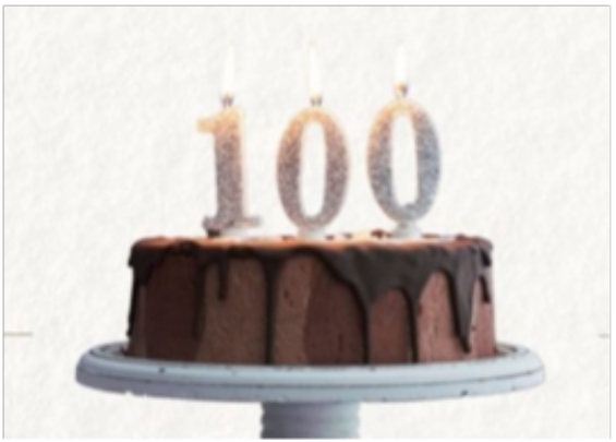 Esmie Herft celebrates her 100th birthday (1)