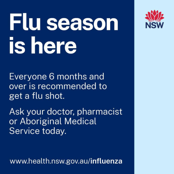 Flu season is here - Social tile