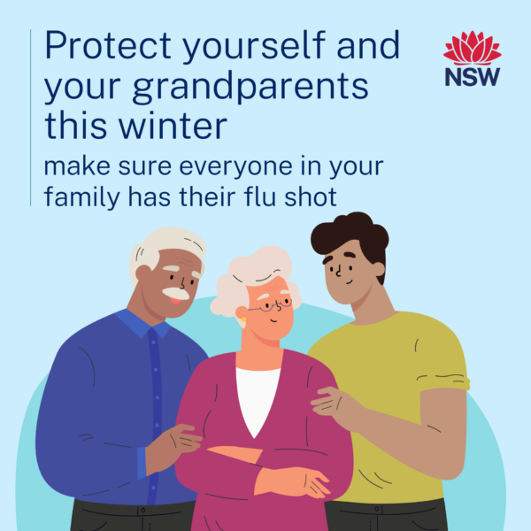 Protect yourself and your grandparents this winter - Social tile