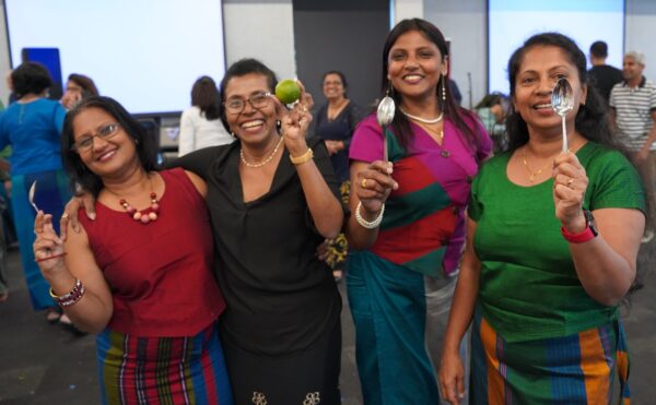 On 25 April, a beautiful sunny day, St Paul's Milagiriya (SPM) PPA NSW members, their families and friends gathered together at The Connection function centre in the City of Canada Bay to celebrate the Sinhala & Tamil New Year day, which this year, dawned on 14th April 2023. The function commenced with the past pupils of SPM singing the School song, lighting the traditional oil lamp and wishing the 150+ guests a "Suba Aluth Avurudu". An absolutely delicious buffet lunch including kavum, kokis, kiribath and lots of other traditional Sri Lankan food used to welcome the New Year in, was served. The sounds of the rabanas and the lovely up-country dances performed by Mr Susantha Gunawardena, Zonal Dancing Director, Department of Education, Sri Lanka and Ms Rachindra Gayanthi were reminiscent of New Year celebrations in Sri Lanka. The voice of the President of the Sri Lanka Cultural Centre, Ms Maduri Arampath who graced the occasion with her presence and a song, was breathtakingly beautiful. The various traditional rituals, the delectable spread of Sri Lankan food and the Avurudu games ensured that it was a truly fun event, enjoyed by all. The exquisite cultural dances performed by the beautiful young ladies .. Akeesha, Nethmi and Tiyara.. from The Sri Lankan Dance Academy of Sydney, choreographed by Ms Thilini Wanigathunga, were definitely a highlight of the afternoon. The national anthems of Australia and of Sri Lanka were sung and a two-minute silence was observed whilst Lalith Fernando and the Band, Fiesta, played 'The Last Post' to mark the revered occasion of ANZAC Day. Lalith and the Band, with their lively music, had the dance floor packed throughout the event. It is noted too, that Mr Farrag Rashid did an absolutely wonderful job of recording the proceedings of the day with his camera, and a few of the photographs of the event are shown below. We take this opportunity once again to say 'Thank You' to everyone who contributed to the success of our Avurudu celebrations and to wish you a very happy, healthy and prosperous New Year. SPM PPA NSW Committee - elanka