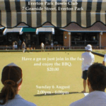 BBQ & Barefoot bowls - Sunday 6th August - 2.00 PM To 6.00 PM (Queensland Event )