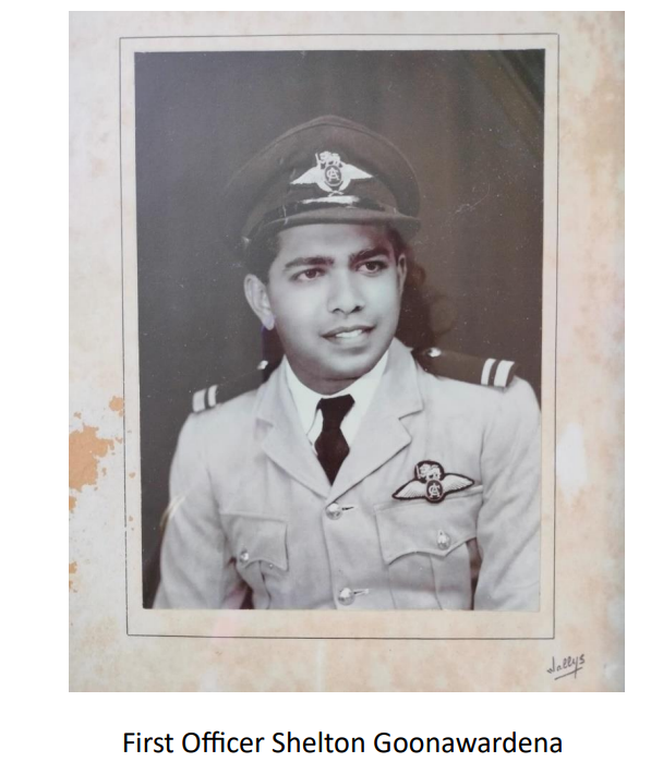 First Officer Shelton Goonawardena