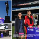 ICC Men’s CWC Trophy at the MCG for global journey - By SNNI Global, Melbourne
