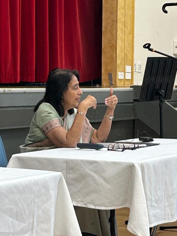 Photos from the Ceylon Society of Australia Meeting on 27 August 2023 with guest speaker - The High Commissioner for Sri Lanka in Australia, Her Excellency Mrs Chitranganee Wagiswara