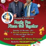 Family Fun X'mas Get Together - Saturday 16th December 2023 - 6.30 PM ( Sydney Event ) - eLanka