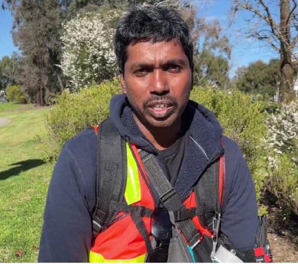 Neil Para’s Marathon Walk to Secure PR in Australia-eLanka