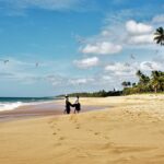 Tourists in Sri Lanka