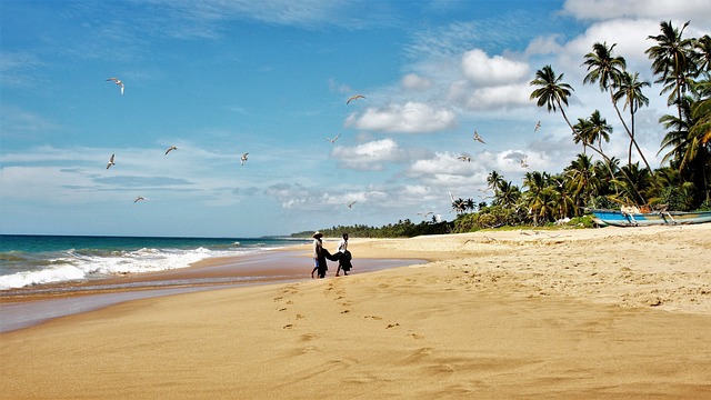 Tourists in Sri Lanka