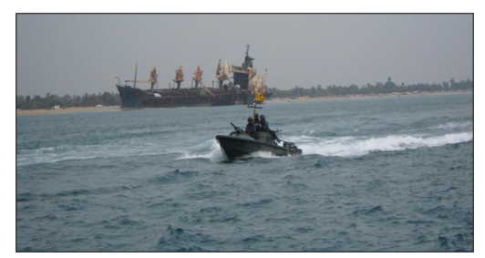 MV Farrah-3 grounded off Mullaitivu