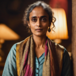 The Booker prize-winning Indian novelist Arundhati Roy