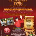 The Cavaliers Cricket Club oakleigh - An Unforgettable Family Reunion - 10th (Friday) November 2023 - 7pm To Midnight ( Melbourne Event ) - eLanka