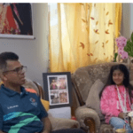 The Sri Lankan daughter who dreams of going to the Olympics and the father who teaches gymnastics to white people!