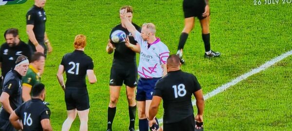 Undermanned All Blacks undone by ferocious Springboks.   One point nail biter makes South Africa the only four time World Cup winner. - BY TREVINE RODRIGO IN MELBOURNE.  (eLanka Sports editor)