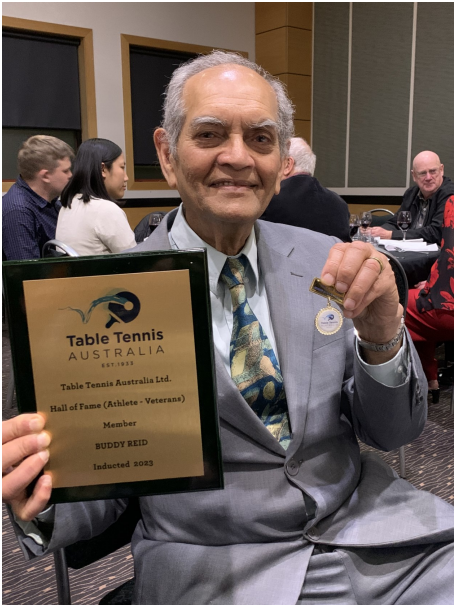 “I owe my Veterans career with Australian and World championships and the Hall of Fame to my wife Peace… All my medals hang around her photograph” - Buddy 