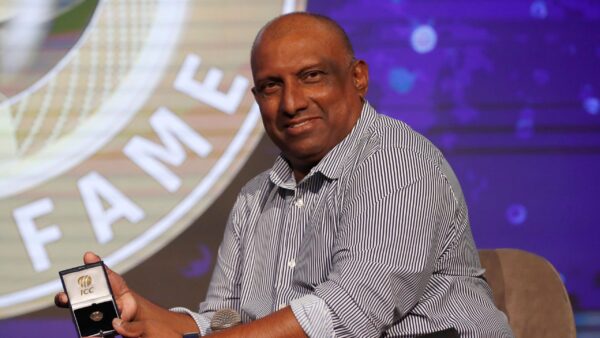ICC Hall of Fame Class of 2023 Celebration Dinner (Aravinda De Silva amongst the legends of the game)