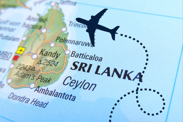 Travelling to Sri Lanka Flight Durations from Around the World