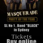 BLACK–MASQURADE PARTY - 02th March 2024 - 7 PM ( Sydny Event )