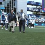 ICC Men’s T20 WC Australia 2022 opening game in Geelong Johann Jayasinha Honoured to be part of Trophy Bearers with David Cruse - eLanka