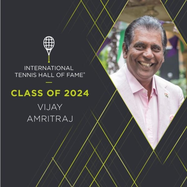 International Tennis Hall of Fame - Class of 2024 - Vijay Amritraj image source Times of Sri Lanka International 365