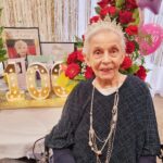 Round two of three. Carmen De Vos celebrates her fantastic milestone 100th. The family and everyone who knows her are rapt - by Trevine Rodrigo - eLanka