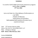 SCATS NSW Community awareness program - 25th February 2024 - 3.00 pm to 5.00 pm ( Sydney Events )