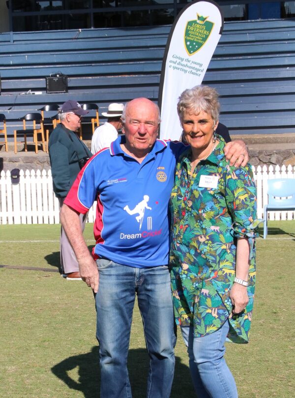 The Governor-General and Mrs Hurley, at Canberra Grammar School for the DreamCricket Gala Day - by Johann Dias Jayasinha