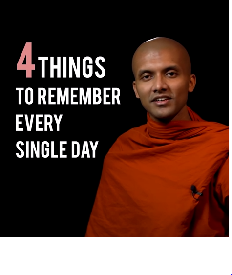  4 things to remember every single day